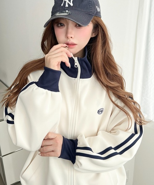 moment+ ブルゾン アウター 「累計販売枚数1万枚突破！」ロゴ刺繍