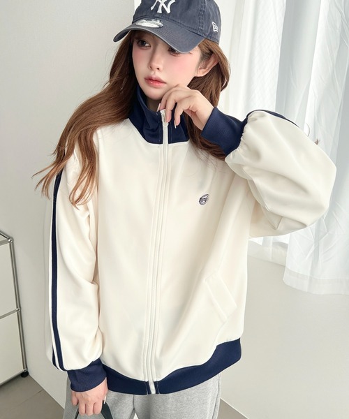 moment+ ブルゾン アウター 「累計販売枚数1万枚突破！」ロゴ刺繍