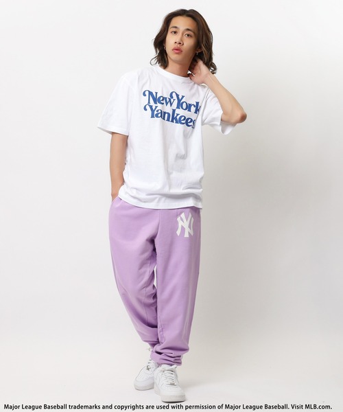 y*n様 MLB　Dr.SWAGコラボフロッキープリントTシャツ　平野紫耀 MLB】Dr.SWAGコラボフロッキープリントTシャツ BACK TO THE