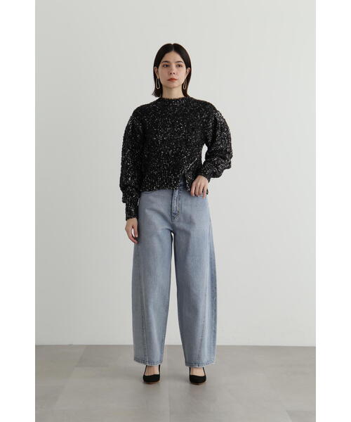 ニット セーター ツイードニットプルオーバー レディース JILL STUART ニット セーター ツイードニットプルオーバー