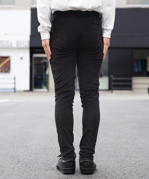 roshell（ロシェル） パンツ ストレッチコーディロイスキニーパンツ