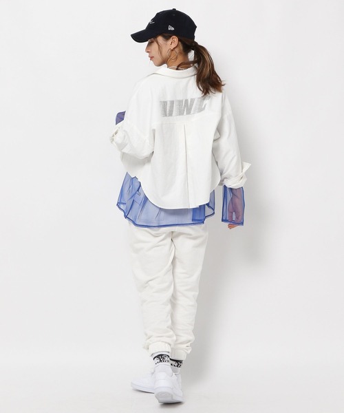 HEREIAM ブラウス シャツ 「HEREIAM」バックロゴシャツ