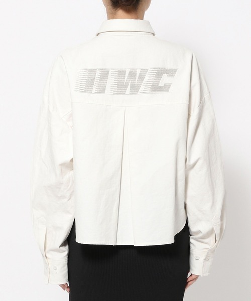 HEREIAM ブラウス シャツ 「HEREIAM」バックロゴシャツ