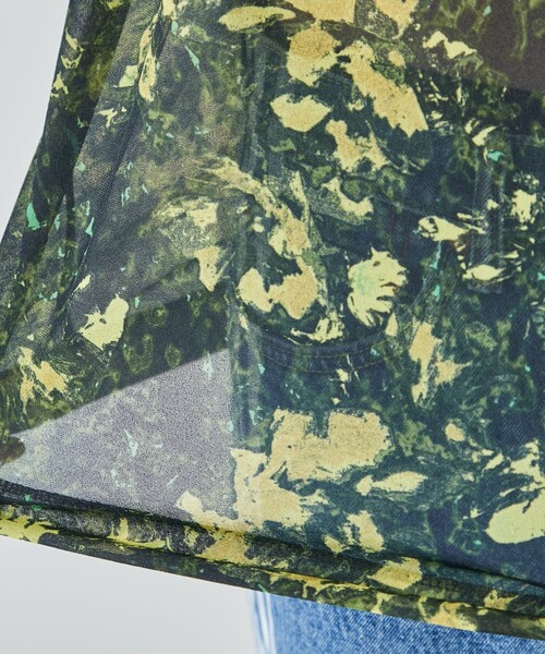 TOGA VIRILIS tシャツ Sheer jersey print T-shirt メンズ : ZOZOTOWN 