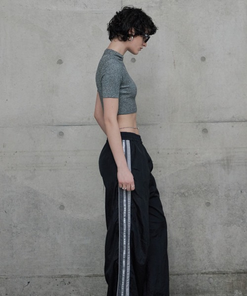 JOSE MOON ニット GLITTER CROP KNIT/グリッタークロップニット