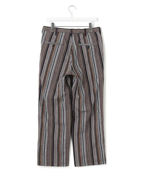 push purh ストライプパンツ 黒 PUSH PUSH Stripes Pants Black | Talhar Selective