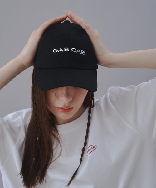 GAB GAB キャップ 帽子 ラインストーンCAP レディース : ZOZOTOWN