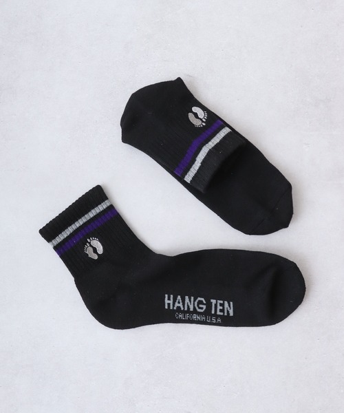 HANGTEN 靴下 HANG TEN ハンテン 3足セット ソックス メンズ