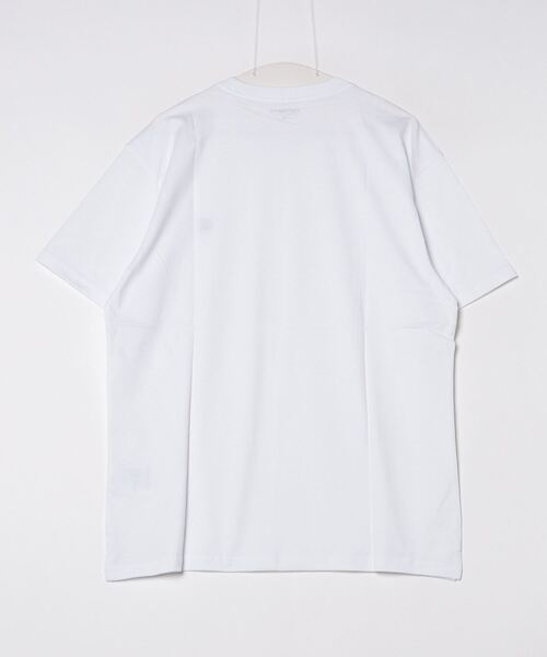 【carhartt】\"S/S Madison\"Cロゴ刺繍 コットン半袖Tシャツ/white Carhartt WIP S/S Madison T-Shirt, White / Black | Official