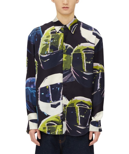 シャツ MSGM×TIAGO ALEXANDRE コラボレーショングラフィックシャツ メンズの画像