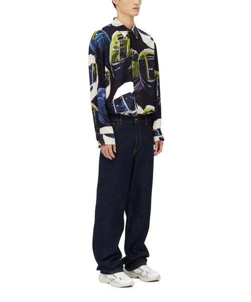 シャツ MSGM×TIAGO ALEXANDRE コラボレーショングラフィックシャツ メンズの画像