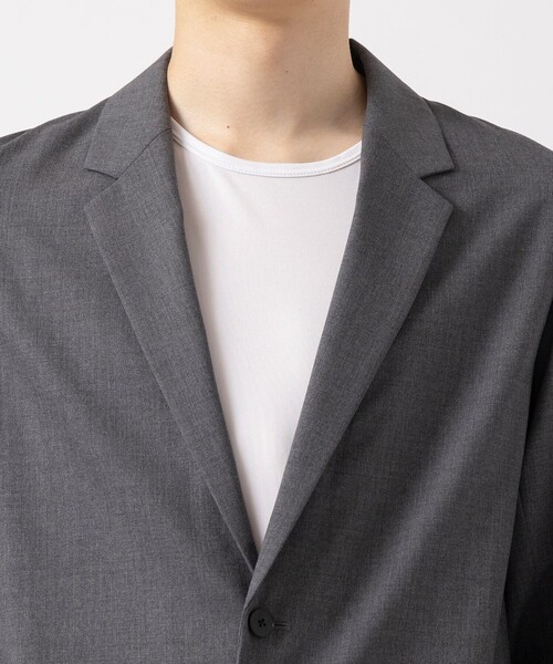 ATON テーラードジャケット グレー ATON ジャケット テーラードジャケット 「ATON / エイトン」WOOL