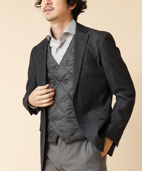 TAION（タイオン） ダウンベスト ベスト 「ビジカジ対応」「TAION