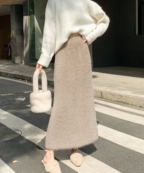 スカート Aラインシャギーニットスカート : ZOZOTOWN Yahoo!店 - 通販