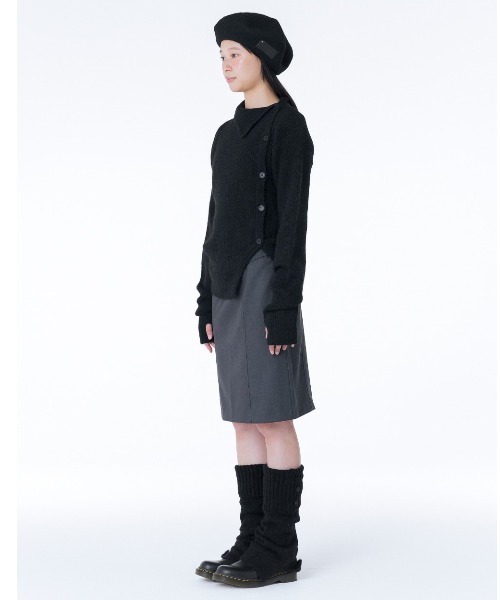 【超特価sale開催】  Miseki SEOUL レディース knit button Side セーター ニット トップス