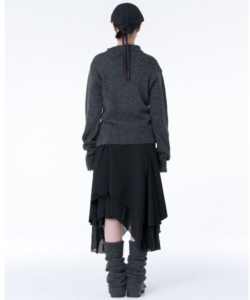 Miseki SEOUL ニット セーター Side button knit レディース