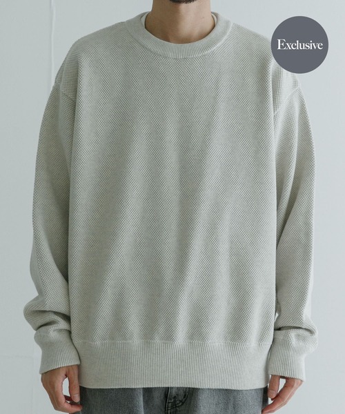 crepuscule セーター ニット 「別注」crepuscule×UR Moss Stitch Long 