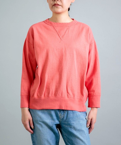 トレーナー スウェット 「OMNIGOD womens / オムニゴッド」 天竺 マニッシュトレーナー レディース