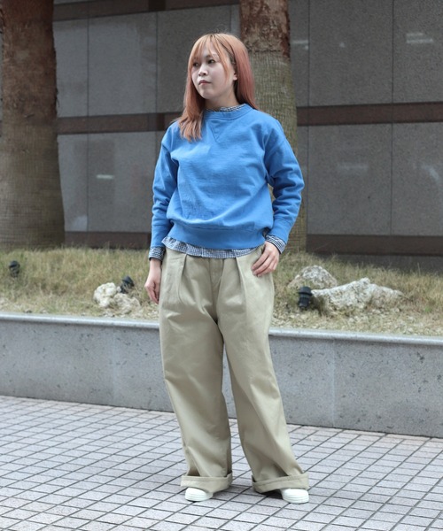トレーナー スウェット 「OMNIGOD womens / オムニゴッド」 天竺 マニッシュトレーナー レディース OMNIGOD トレーナー スウェット 「OMNIGOD womens