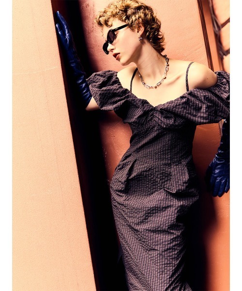 ワンピース CHECKERED CAMISOLE ONEPIECE : ZOZOTOWN Yahoo!店 - 通販