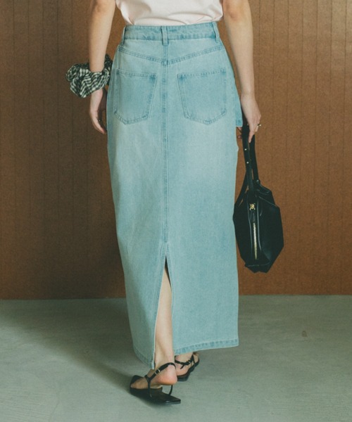 送料関税込♪ Jeans/カットアウト デニムミニスカート VANNIE U デニムスカート サイドカットアウトデニムスカート/SM