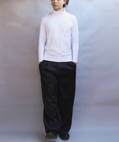 美品　8YARDS Men’s ハイネック　XL ハチヤーズ　裏起毛 8 tシャツ 裏起毛ストレッチタートルネック メンズ レディース