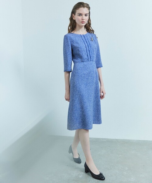 TOCCA（トッカ） ワンピース MIST TWEED ドレス : ZOZOTOWN Yahoo!店