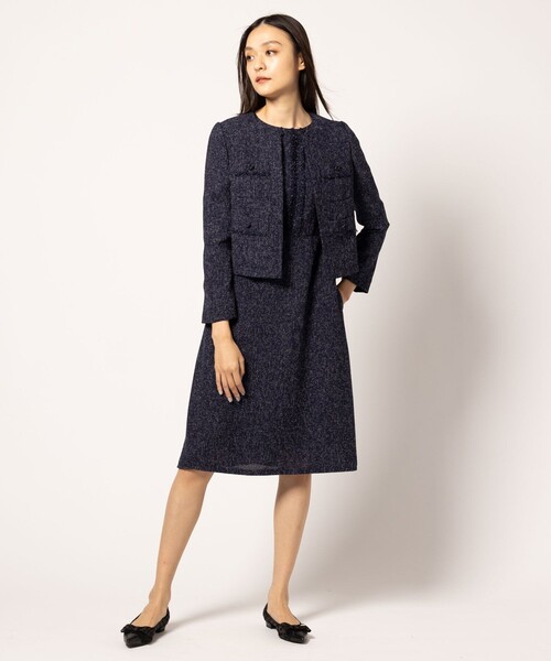TOCCA（トッカ） ワンピース MIST TWEED ドレス : ZOZOTOWN Yahoo!店