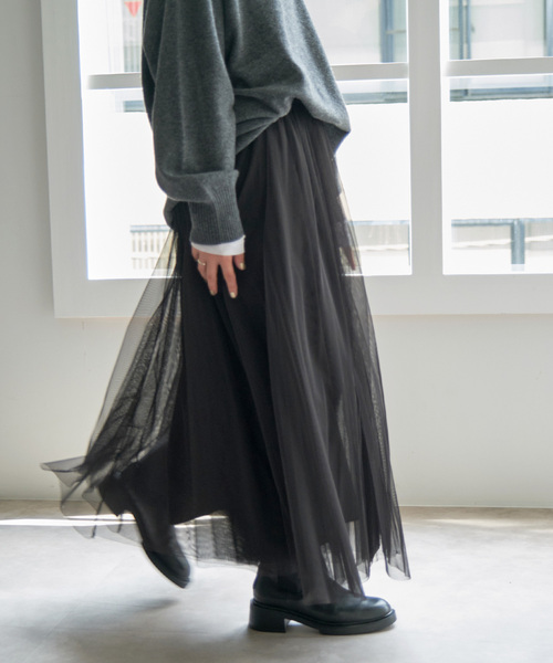 Spick and Span　チュールスカート Spick＆Span スカート 「追加3」チュールスカート レディース