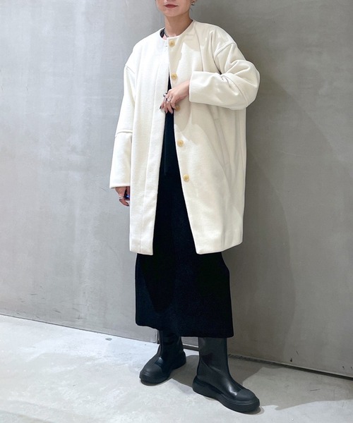 LE CERCLE par rope' コート アウター ウールライクハーフコート