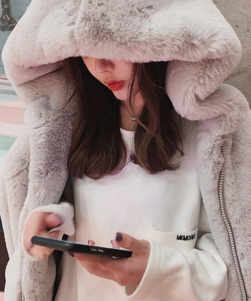 CANVAS+ ブルゾン アウター 「CANVAS+」中綿キルティングもこもこ