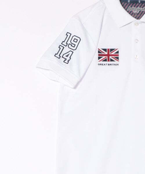 Admiral Golf ポロシャツ フラッグポロシャツ メンズ : ZOZOTOWN
