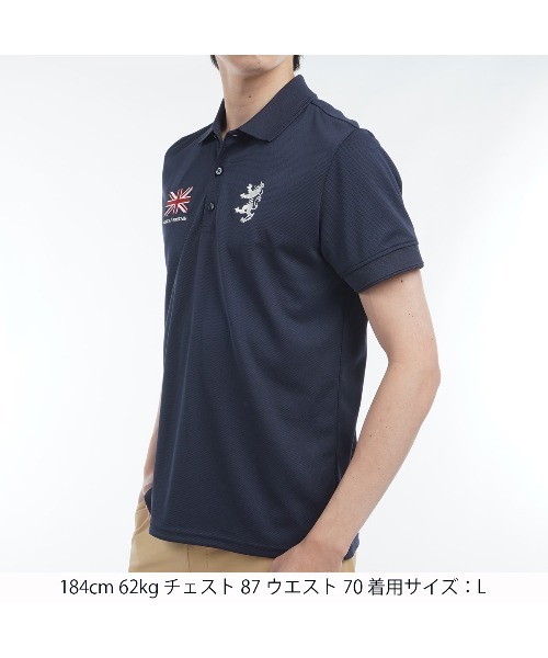 定価10,780円 新品 アドミラル フラッグ ポロシャツ タグ付き Admiral Golf ポロシャツ フラッグポロシャツ メンズ : ZOZOTOWN