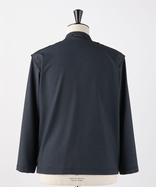 【美品】green label relaxingノーカラージャケット green label relaxing ジャケット ノーカラージャケット