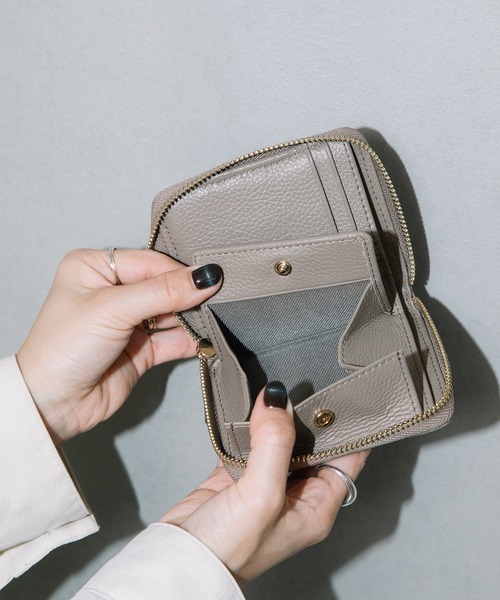 Beau're（ヴュレ） ミニ 二つ折り 二つ折り財布 財布 BEAURE