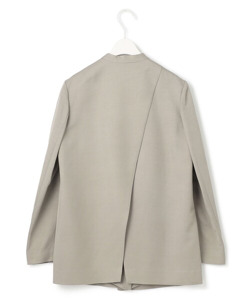 ICB（アイシービー） ジャケット ノーカラージャケット Vi/Ly/Liツイル