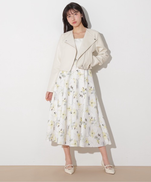 JILLSTUART - ジルスチュアートライダース ノーカラーライダース | JILL by JILL STUART（ジル バイ ジル