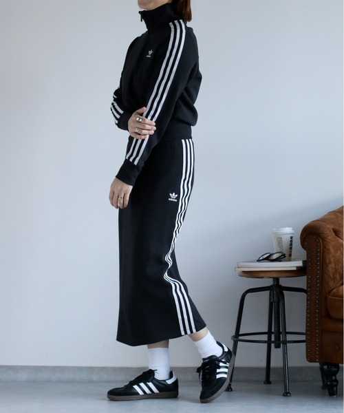 adidas スカート 「adidas」KNITTED SKIRT ニットスカート