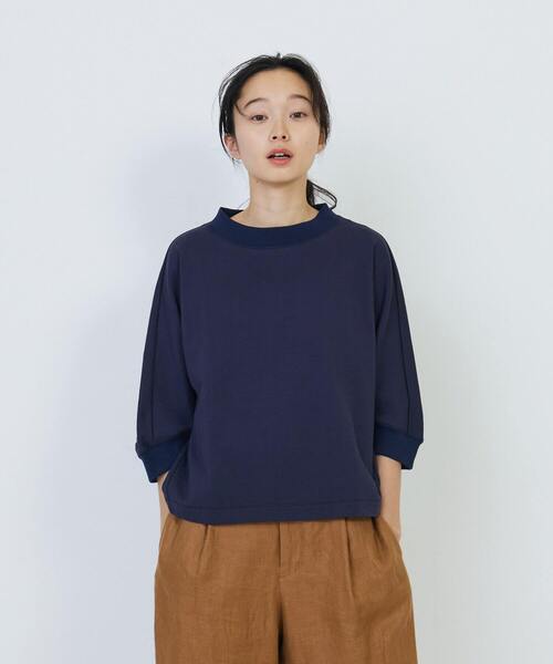 tシャツ コットンドルマンスリーブプルオーバー レディース LOISIR tシャツ コットンドルマンスリーブプルオーバー