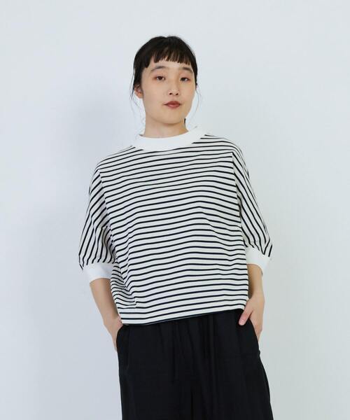 tシャツ コットンドルマンスリーブプルオーバー レディース LOISIR tシャツ コットンドルマンスリーブプルオーバー