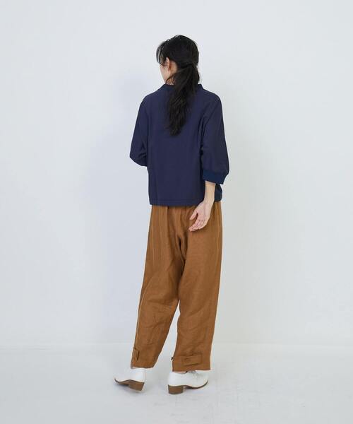 LOISIR tシャツ コットンドルマンスリーブプルオーバー