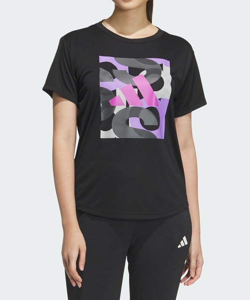 adidas ピンク紫グラデーションシャツ XS adidas ピンク紫グラデーションシャツ XS