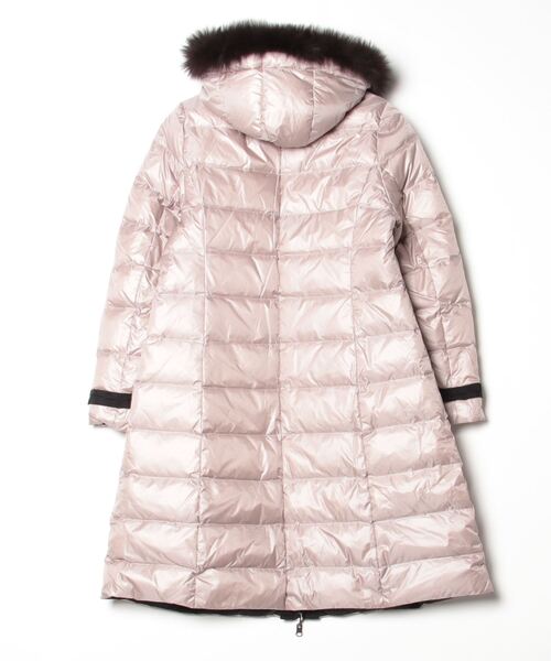 「LANVIN en Bleu」 ダウンコート 38 グレー レディース_画像2