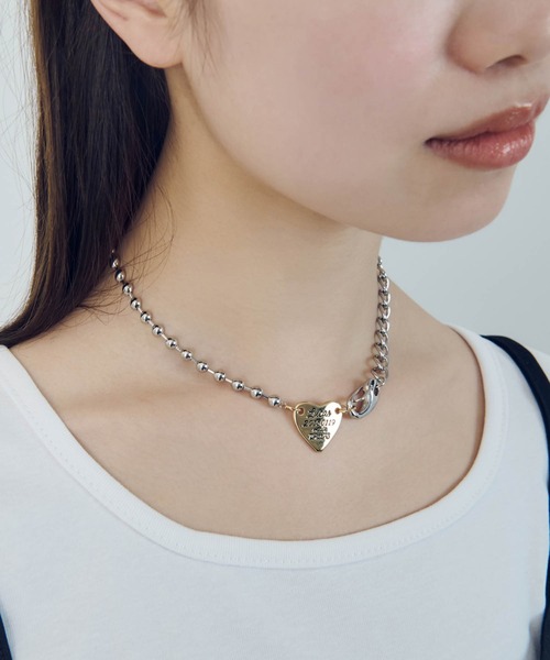 GOLDY（ゴールディ） ネックレス ルーカス ハート ID プレート