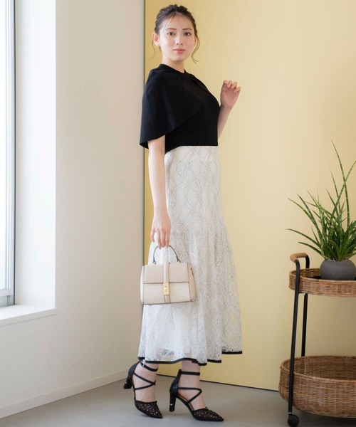Noela ニット セーター ケープデザインニット レディース