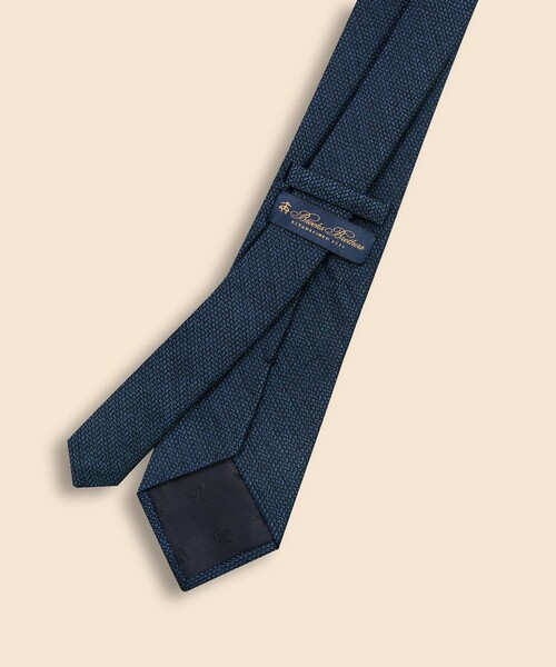 (タグ付き未使用品) Brooks Brothers ネイビー ソリッドネクタイ NEW】BROOKS BROTHERS U.S. Navy プレミア コレクション