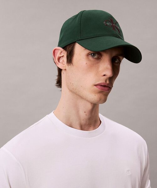 キャップ 帽子 モノグラムロゴ ベースボールキャップ メンズ レディース | Calvin Klein | 14