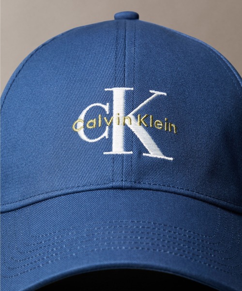 キャップ 帽子 モノグラムロゴ ベースボールキャップ メンズ レディース | Calvin Klein | 16