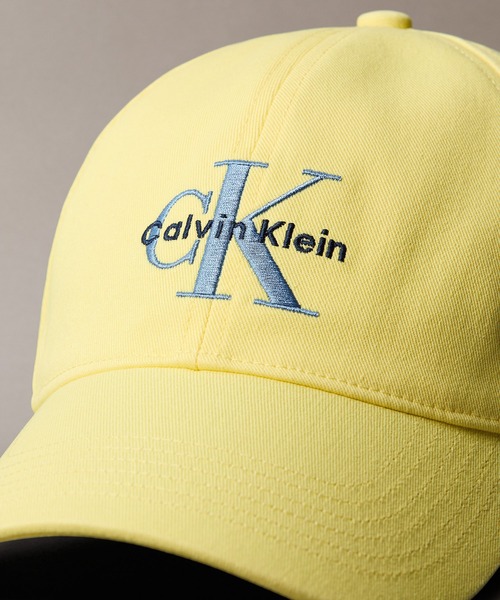 キャップ 帽子 モノグラムロゴ ベースボールキャップ メンズ レディース | Calvin Klein | 19