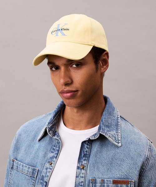 キャップ 帽子 モノグラムロゴ ベースボールキャップ メンズ レディース | Calvin Klein | 20